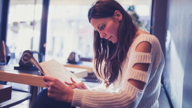 image woman worrying worst of solo travel