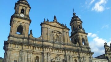 photo, image, plaza bolivar, bogota, colombia