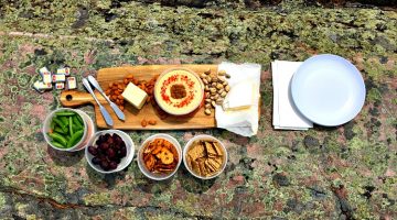 photo, image, snack, glamping georgian bay ontario