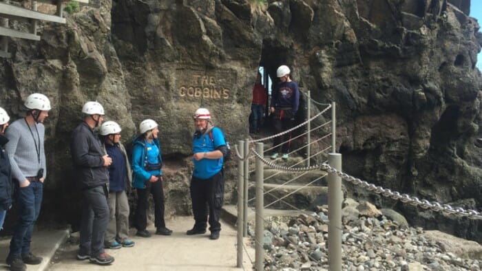 Entrance to The Gobbins.