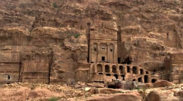 photo, image, monastery, petra, jordan