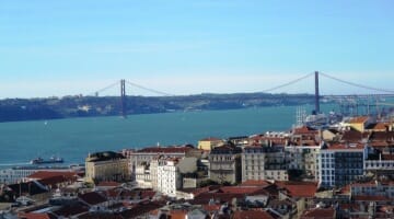 photo, image, ponte 25 de abril, lisbon, bridge