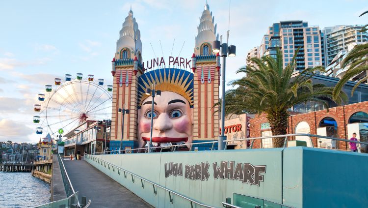 image, luna park, sydney, cheap things to do in Sydney Australia