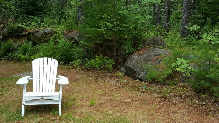 photo, image, muskoka chair, first solo road trip