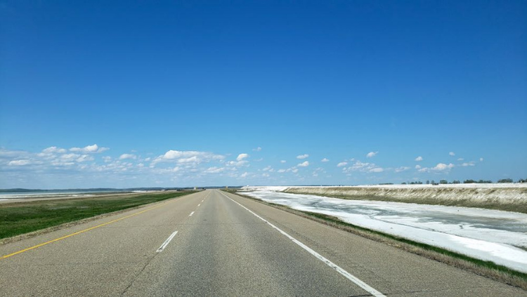 saline lakes of Saskatchewan