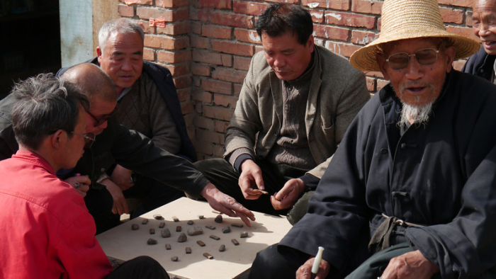 Getting out of the cities into a village where we stayed at a guest house showed us the contrasts of China.